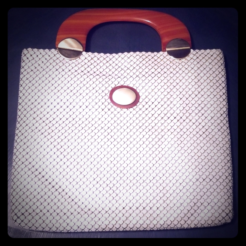 Vintage Whiting & Davis mesh handbag
